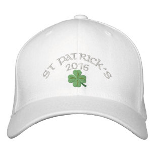 Irish shamrock St Patrick's day Embroidered Hat