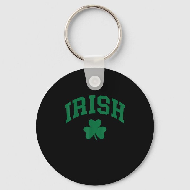 Irish Shamrock St Patricks Day Ireland Pride Irish Key Ring (Front)