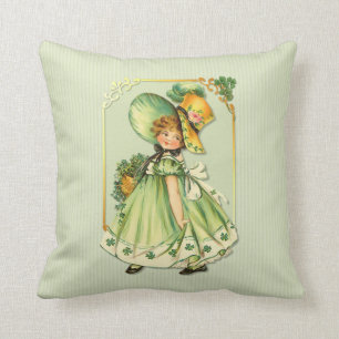 Irish Shamrock Stroll Cushion