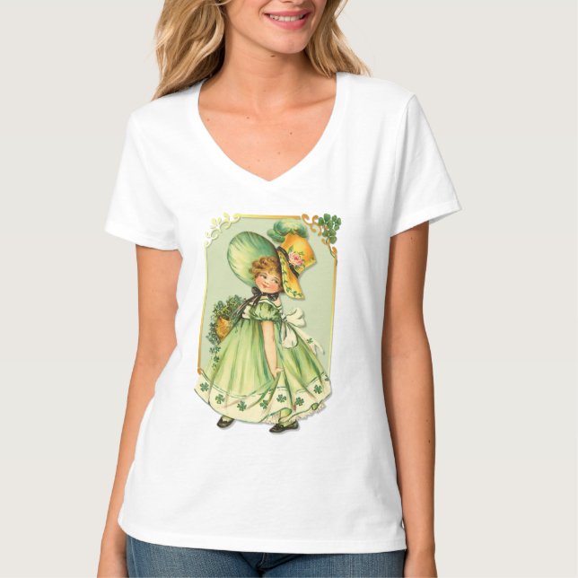 Irish Shamrock Stroll T-Shirt (Front)