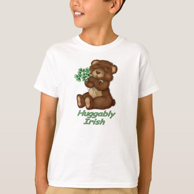 Irish Shamrock Teddy T-Shirt (Front)