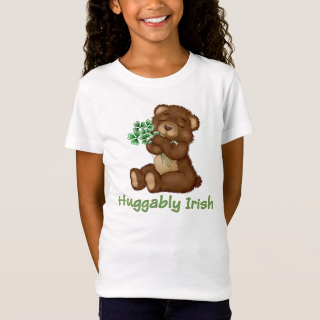 Irish Shamrock Teddy T-Shirt (Front)