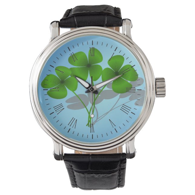 Irish Shamrock Watch (Front)