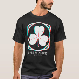 Irish Shamrockes Mask For Halloween St Patrick S S T-Shirt
