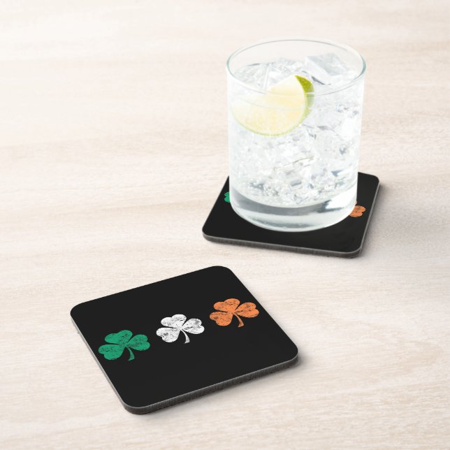 Irish Shamrocks Coaster (Right Side)