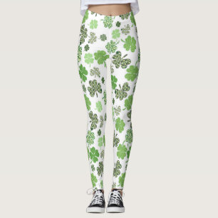 Irish Shamrocks Leggings