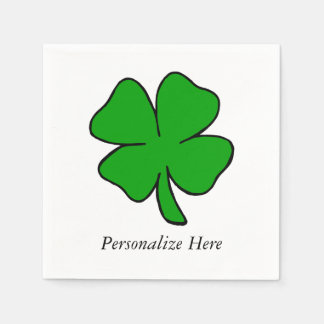 Irish Shamrocks Napkin