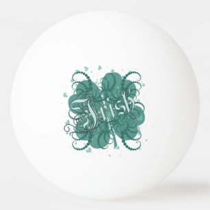 Irish Shamrocks Ping Pong Ball