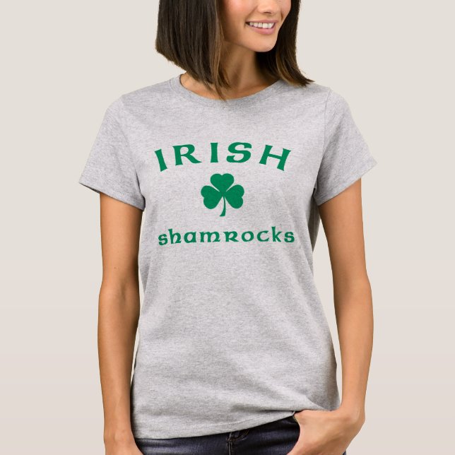 Irish Shamrocks T-Shirt (Front)