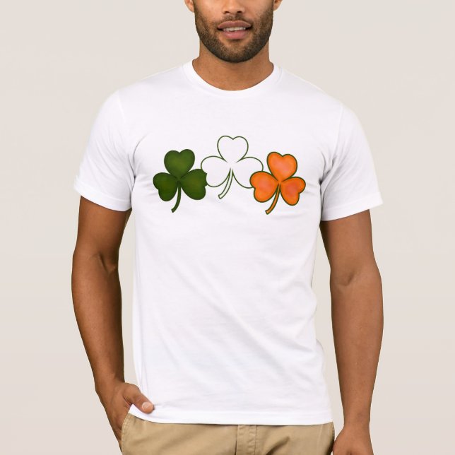 Irish Shamrocks T-Shirt (Front)