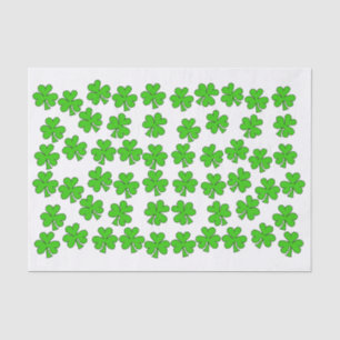 Irish Shamrocks Tissue Paper