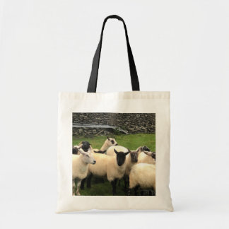 Irish sheep farm tote bag