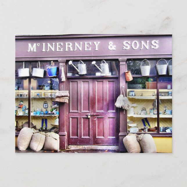 Irish Shop Postcard (Front)