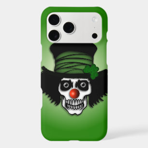 Irish Skeleton Clown Green