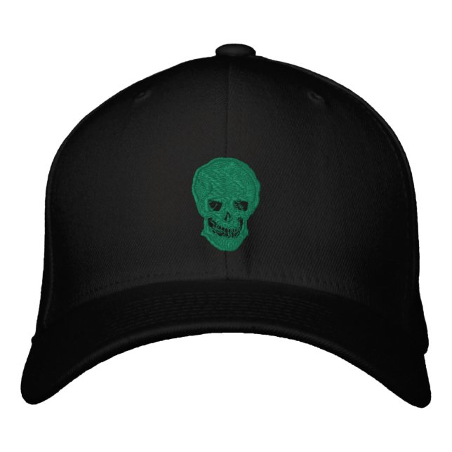 Irish Skull Embroidered Hat (Front)