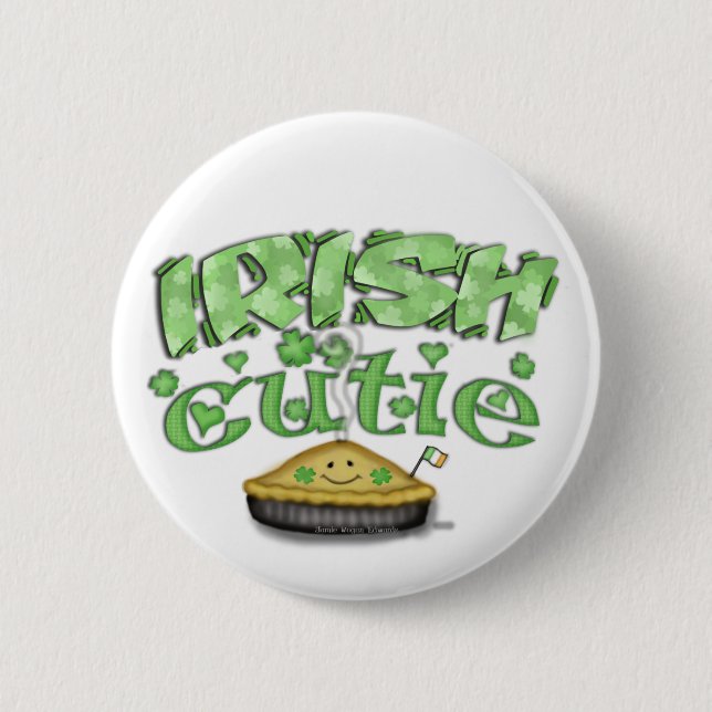 Irish St. Patrick's Day Button (Front)
