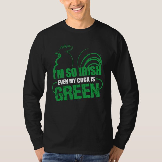 Irish St Patricks Day Drinking Party Ireland T-Shirt (Front)