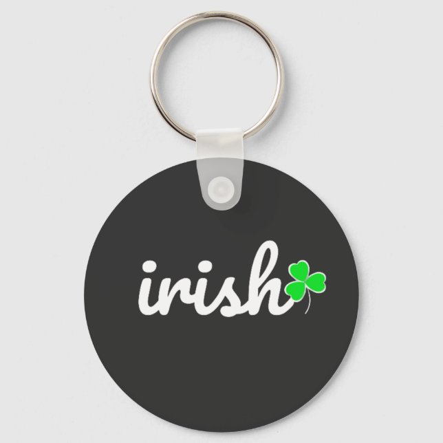 irish st patricks day key ring (Front)