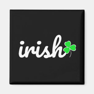 Irish St.. Patrick's Day Lucky Shamrock Magnet