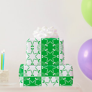 Irish Stars Wrapping Paper