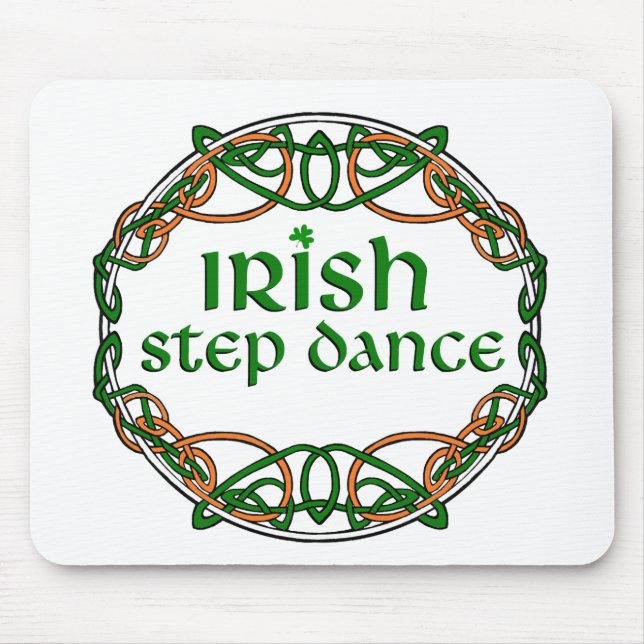 Irish Step Dance Mouse Pad (Front)