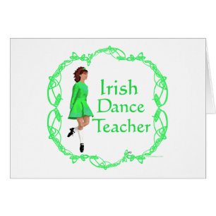 Irish Step Dance Teacher - Green