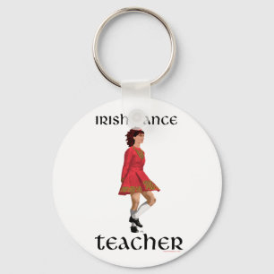 Irish Step Dance Teacher - Red Key Ring