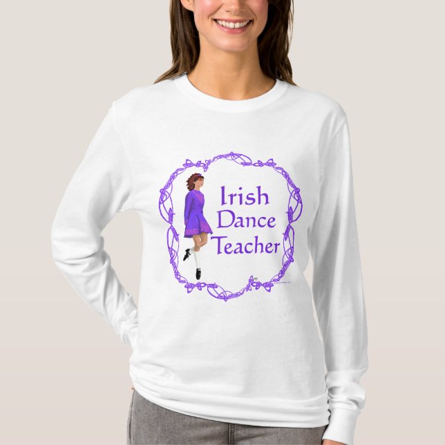 Irish Step Dance Teacher T-Shirt (Front)