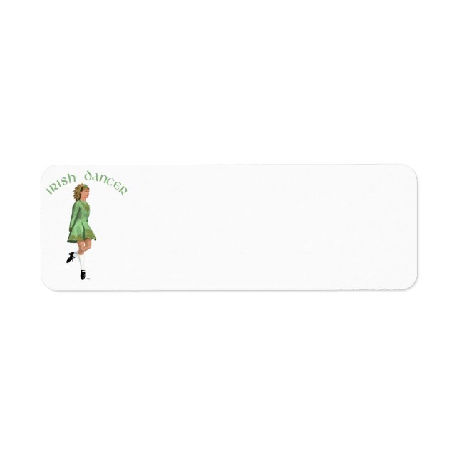 Irish Step Dancer - Green (Front)