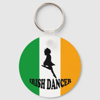 Irish Step Dancer Key Ring