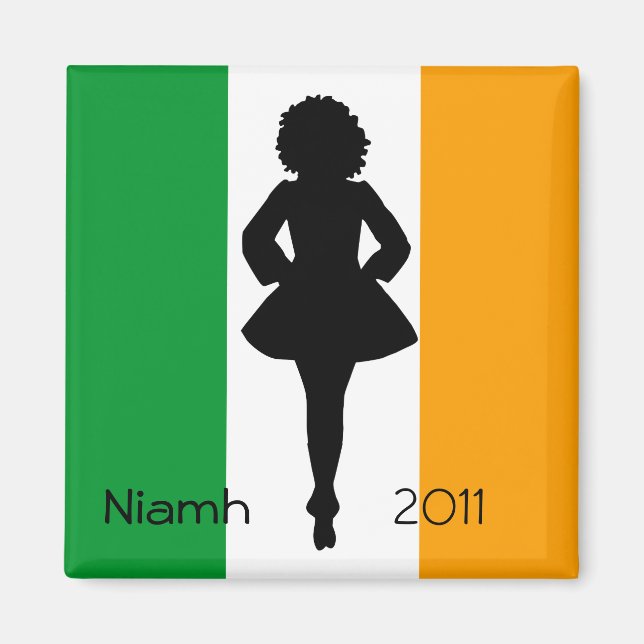 Irish Step Dancer Magnet (Front)