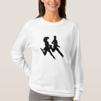 Irish Step Dancers in Silhouette