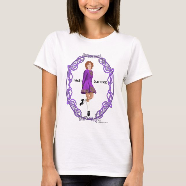 Irish Step Dancers  T-Shirt (Front)