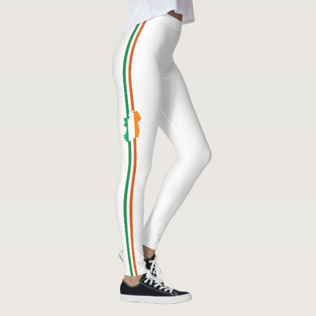 Irish stripe-flag leggings (Right)