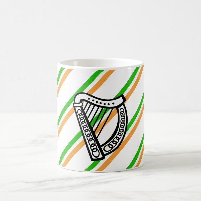 Irish stripes flag coffee mug (Center)