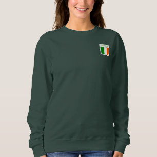 Irish Sweatshirt Dublin Shamrock
