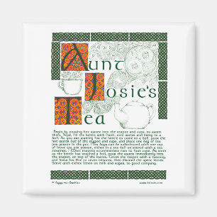 Irish Tea Recipe on Celtic Knotwork Magnets