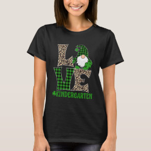 Irish Teacher St Patricks Day Love Kindergarten Te T-Shirt