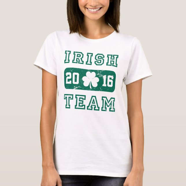 Irish Team 2016 T-Shirt (Front)