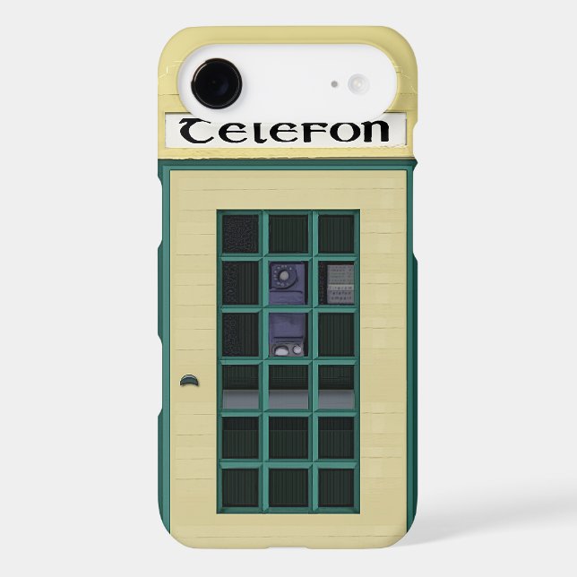 Irish Telephone Box on iPhone 6/6s Plus Case (Back)