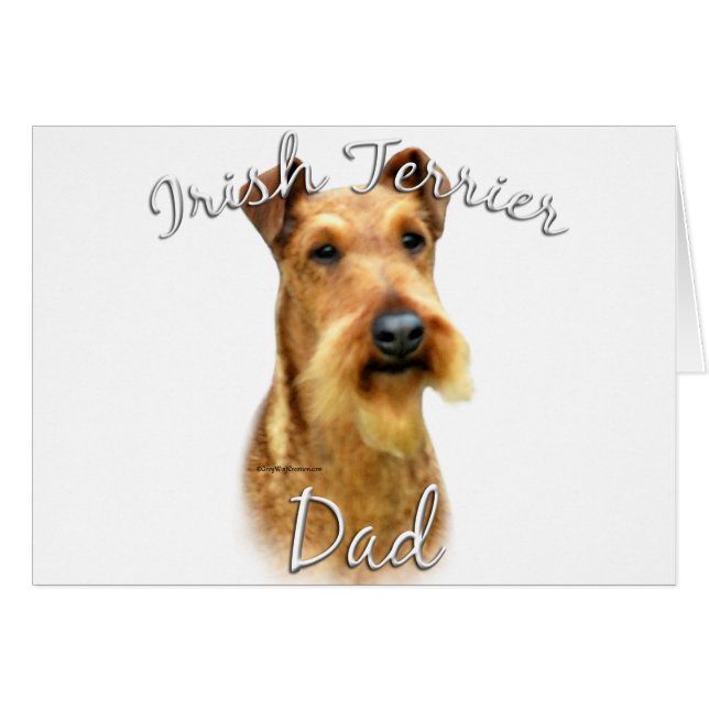 Irish Terrier Dad 2 (Front Horizontal)
