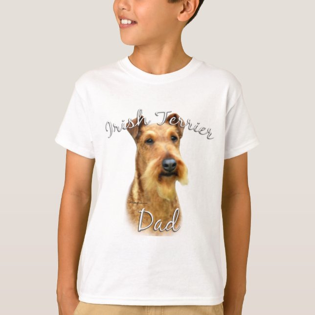 Irish Terrier Dad 2 T-Shirt (Front)