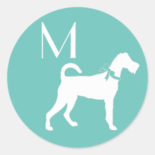 Irish Terrier Dog Puppy Classic Round Sticker