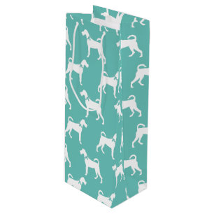 Irish Terrier Dog Puppy Wine Gift Bag