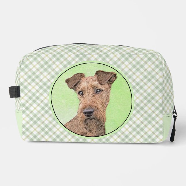 Irish Terrier Dopp Kit (Front)