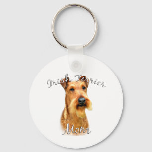 Irish Terrier Mum 2 Key Ring