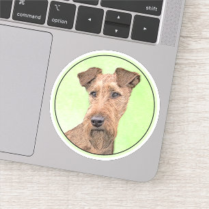 Irish Terrier Painting - Cute Original Dog Art	 Pa