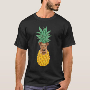 Irish Terrier Pineapple Dog T-Shirt