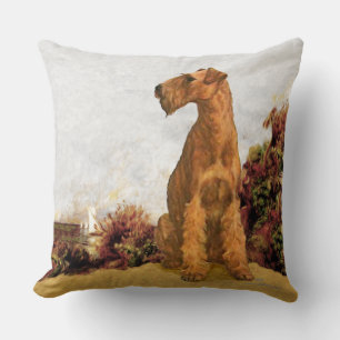Irish Terrier Seaside Cushion