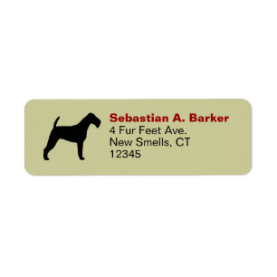 Irish Terrier Silhouette